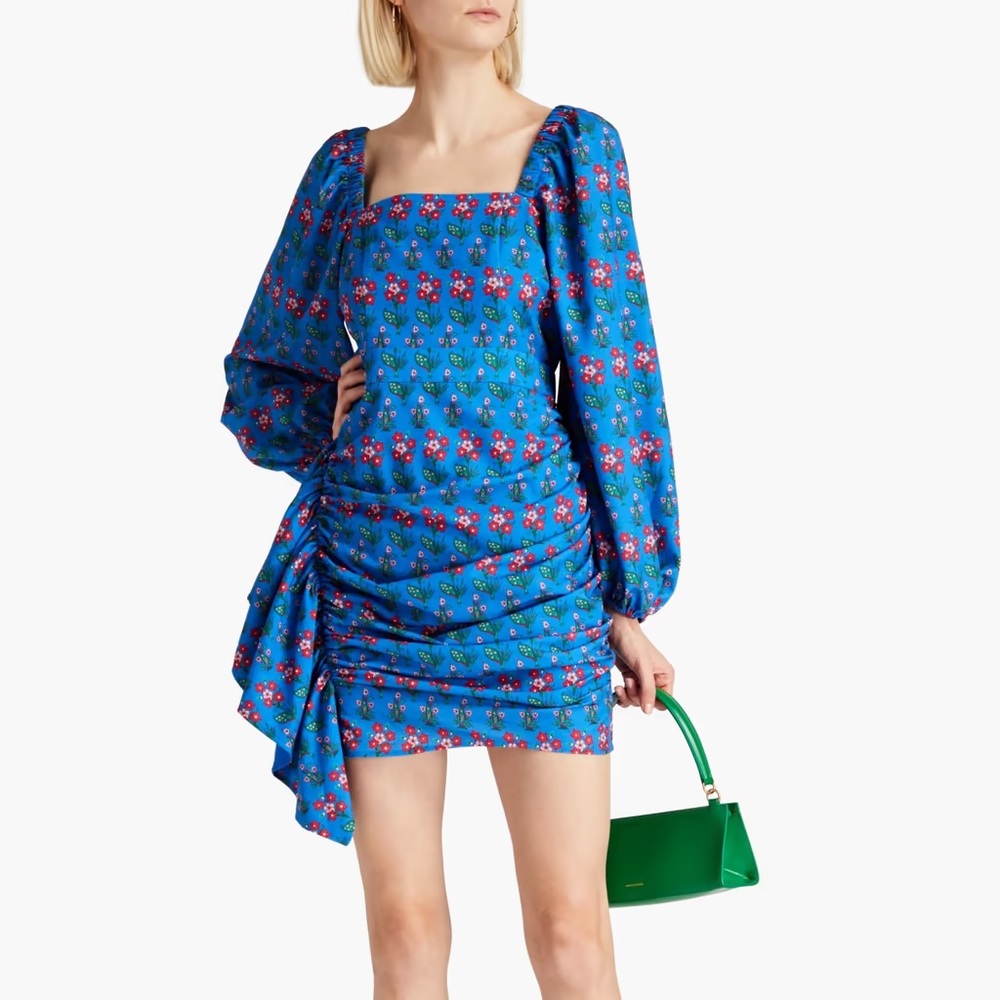 Rhode Mina Draped Mini Dress